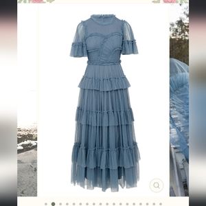 IVY Co whimsical ruffles dress